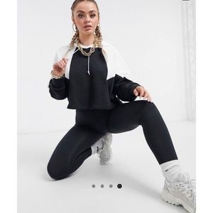 Adidas Black and White Small “LRG LOGO HOODIE” NWT